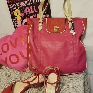 JUICY COUTURE LEATHER TOTE